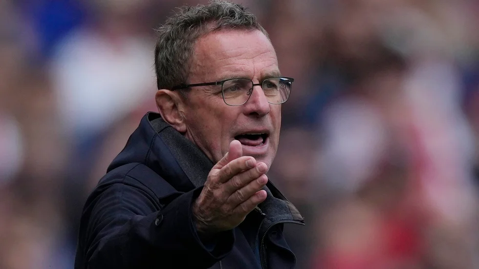 Bekymren hopar sig för interimtränaren Ralf Rangnick då Manchester United har drabbats av en rejäl skadekris. Arkivbild.