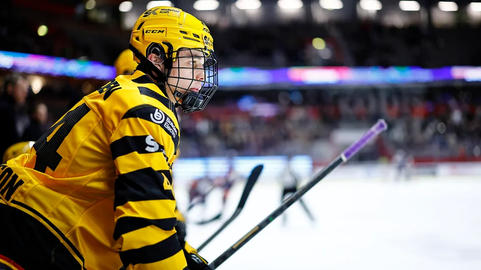 Elias Salomonsson låg bakom Småkronornas avgörande mål mot Finland.
