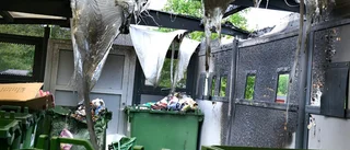 Övertänt sophus på Rådmansgatan