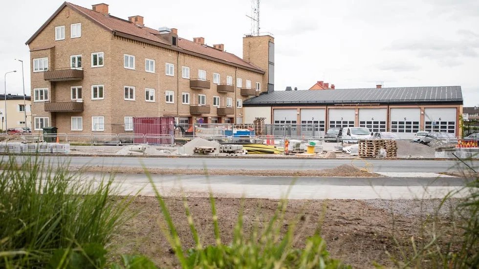 Den gamla brandstationen ska rivas och ersättas med ett lägenhetshus.