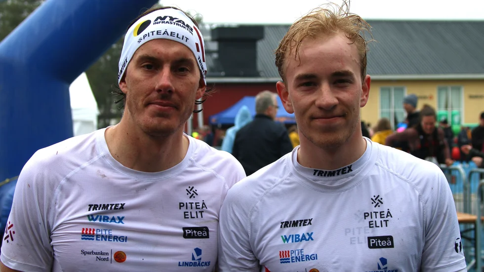 Piteå Elits längdåkare Johan Häggström och Eric Granström var uppe på pallen i Starloppet. 