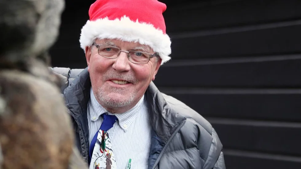 Boy Larsson utsågs till årets tomte, av Radio Gotland.