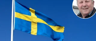 Firar demokrati och Sverige i Unos park – med allsång och tal