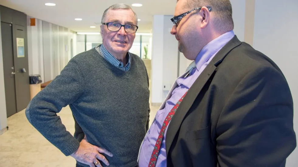 Advokat Marko Tuhkanen hade kallad den tidigare narkotikaspanaren Kent Bäng-Eriksson som vittne. Eriksson tror att den 54-årige mannen är oskyldig.