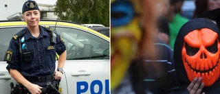 Polisens uppmaning inför halloweenhelgen