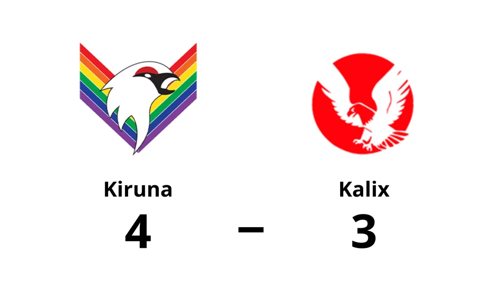 Kiruna IF vann mot Kalix HC