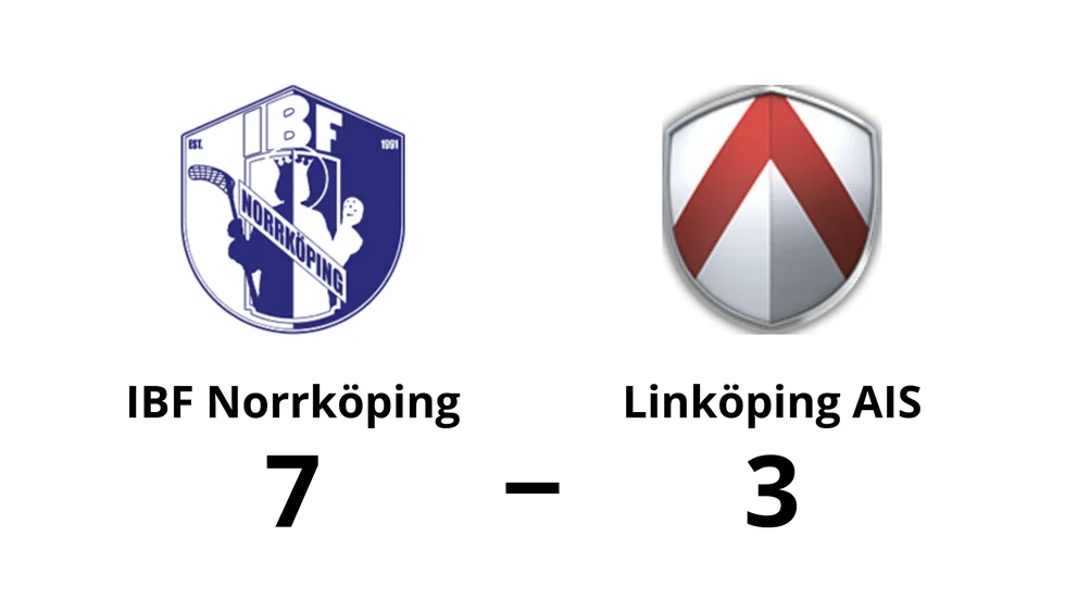 IBF Norrköping vann mot Linköping AIS