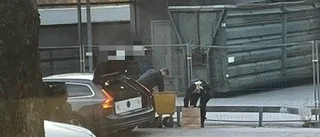 Polisen hittade gömställe – för misstänkt stöldgods