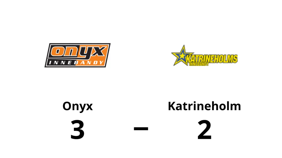 Onyx IBS U-lag vann mot Katrineholms IBF