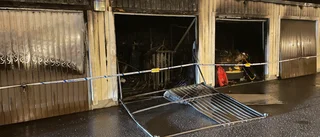 Misstänkt för branden släpptes på fri fot