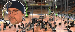 Här riggas Coop Arena om till musiktempel