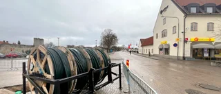 Omfattande arbete i centrum – gata stängs av