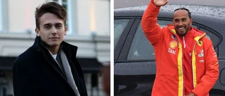 Uppgifter: Dinos drömchans – får köra samma Ferrari som Hamilton