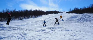 Så är skicket på slalombackarna inför lovet: "Ovanligt lite snö"
