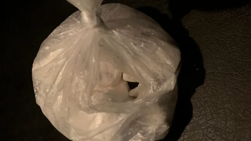 Ett av polisens amfetaminbeslag