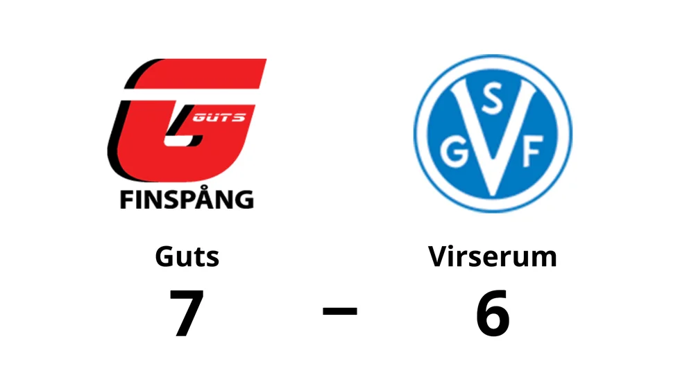 IK Guts Finspång vann mot Virserum