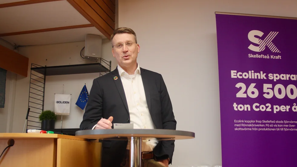 Joachim Nordin, vd Skellefteå Kraft AB är fåordig kring Northvolts konkursförvaltares betalningsförmåga. Han menar dock att Northvolt hade betalt sina elräkningar vid konkursen.