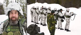 Hemvärnssoldater korsar gränsen för första gången på 80 år