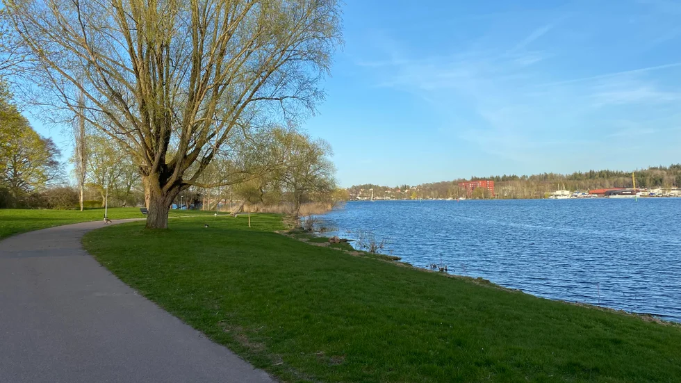 Cykelbanor finns det tolv mil av i Motala kommun. Ett SM-guld att vara stolt över, tycker Jens Bollius om Cykelfrämjandets granskning. 