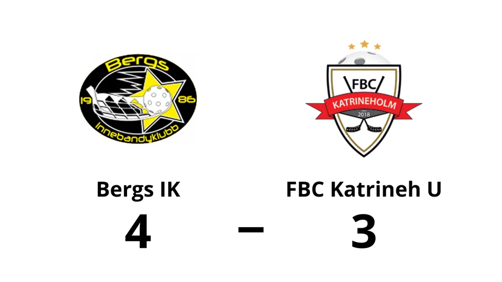Bergs IK vann mot FBC Katrineholm U-lag