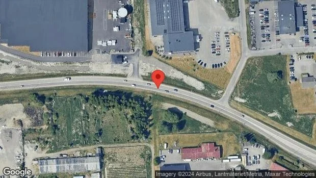 Stopp på väg 209 på grund av en trafikolycka