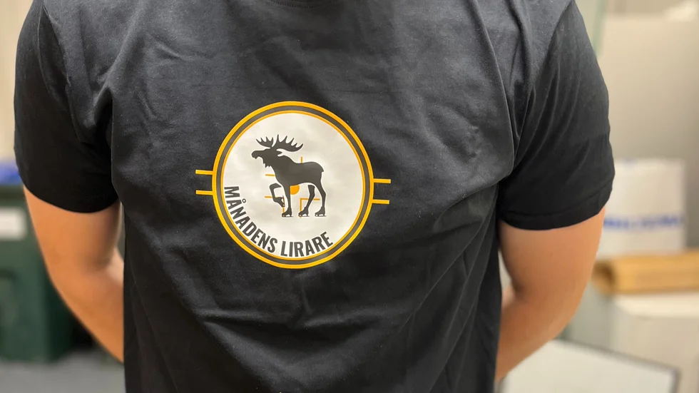 Här är den helt nya loggan och T-shirten som vinnande spelare i respektive lag kommer att få.