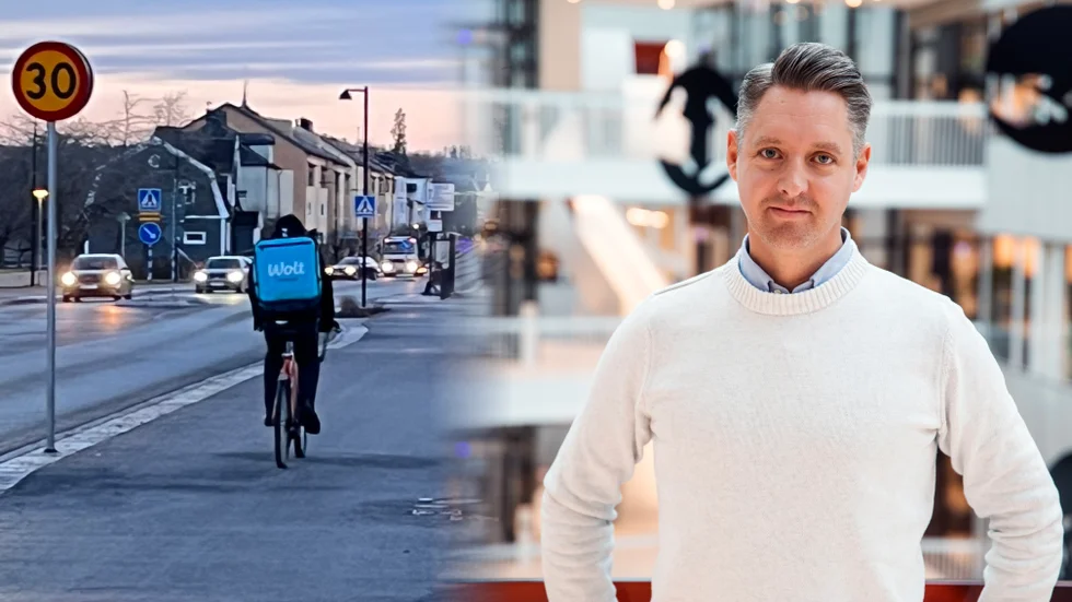 Leveranstjänsten Wolt har lanserats i Motala. Johan Grönvall, vd för företaget, tror att de kommer stå sig bra mot konkurrensen.