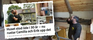 Efter 1 000 timmars renovering – ödehuset blev bostad