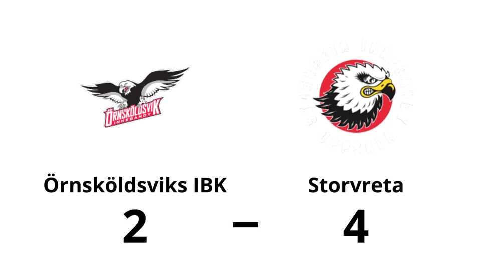 Örnsköldsviks IBK förlorade mot Storvreta