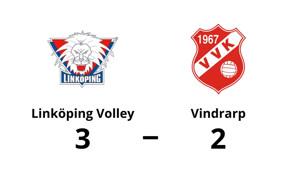 Linköping Volley vann mot Vindrarp VK