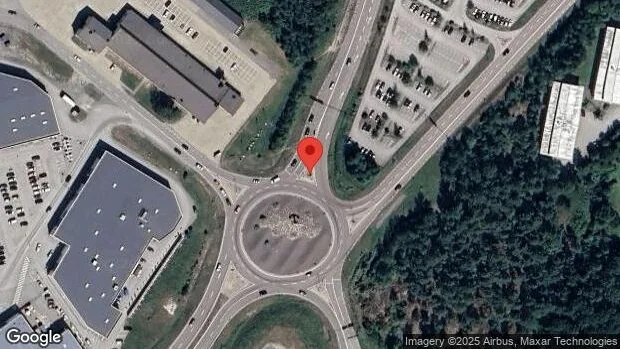 Stopp på väg 76 på grund av en singelolycka