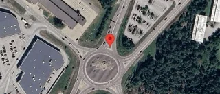 Stopp på väg 76 på grund av en singelolycka