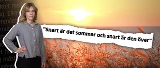 ”Tänk att jag skriver det här, jag måste vara galen”