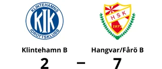 Väntad seger för formstarka Hangvar/Fårö B