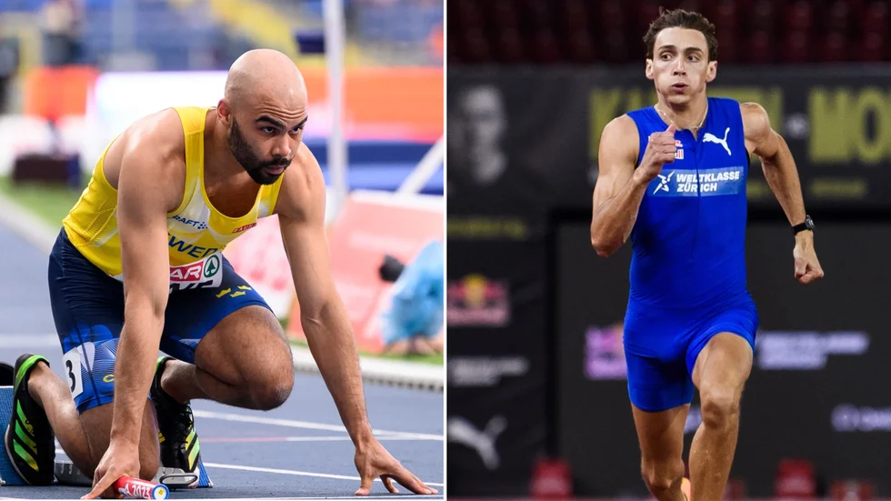 Jean-Christian Zirignon och Armand Duplantis är tvåa respektive trea på listan över Sveriges snabbaste män på 100 meter i år.
