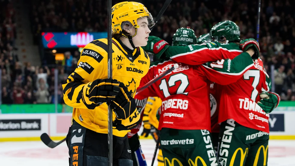 Axel Sandin Pellikka och hans Skellefteå AIK förlorade borta mot Frölunda.