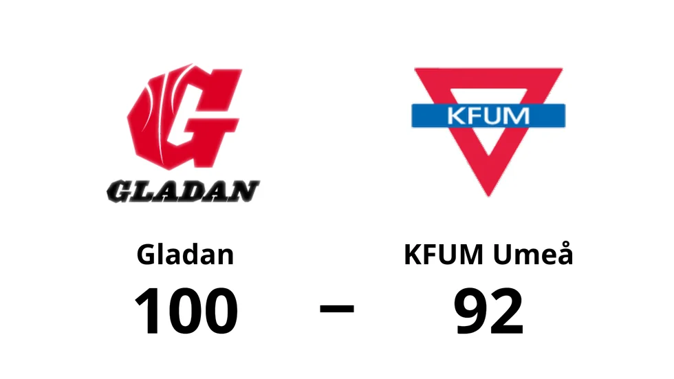 Gladan vann mot KFUM Umeå