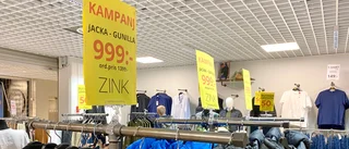BESKEDET: Kedjan lämnar gallerian efter bara två år