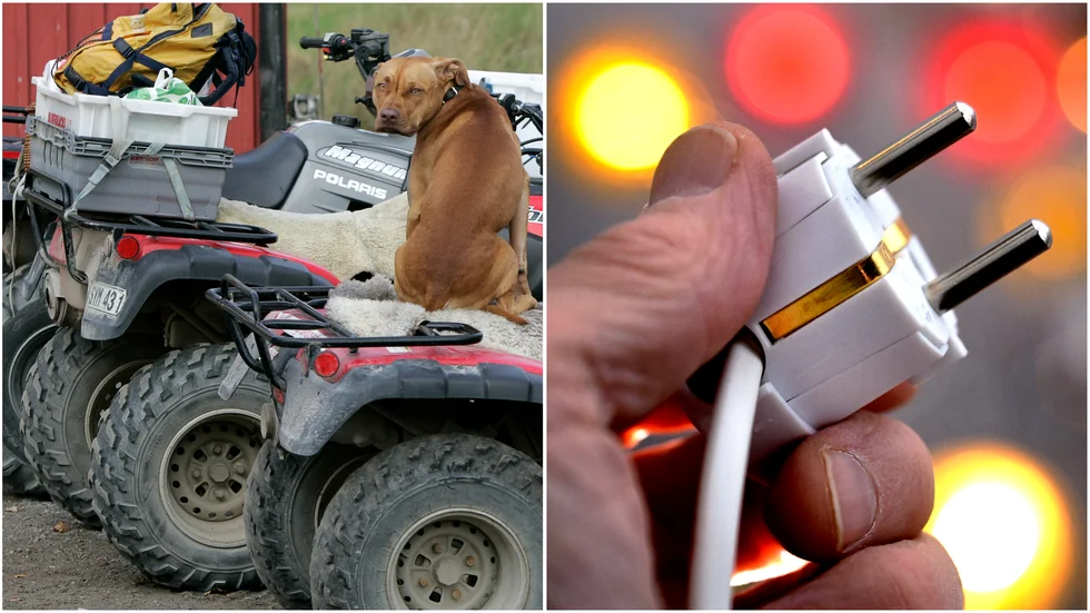 Efter nio månader kunde elfyrhjulingens ägare inte längre ladda fordonets batteri. Fyrhjulingarna på bilden är inte eldrivna.