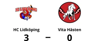 Vita Hästen föll mot HC Lidköping med 0-3