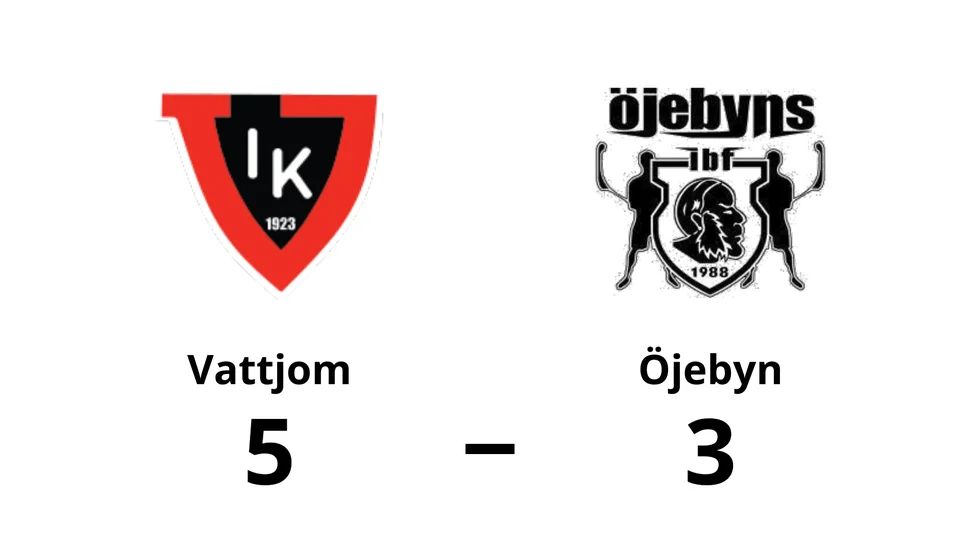 Vattjoms IK vann mot Öjebyn
