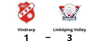 Linköping Volley vände och vann borta mot Vindrarp