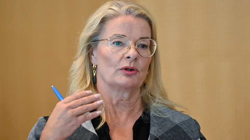 Det är offensivt att bromsa it-användningen, enligt skolminister Lotta Edholm (L). Arkivbild.