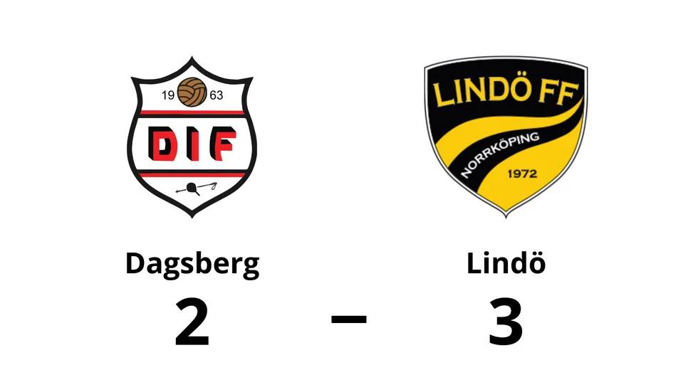 Dagsbergs IF förlorade mot Lindö FF