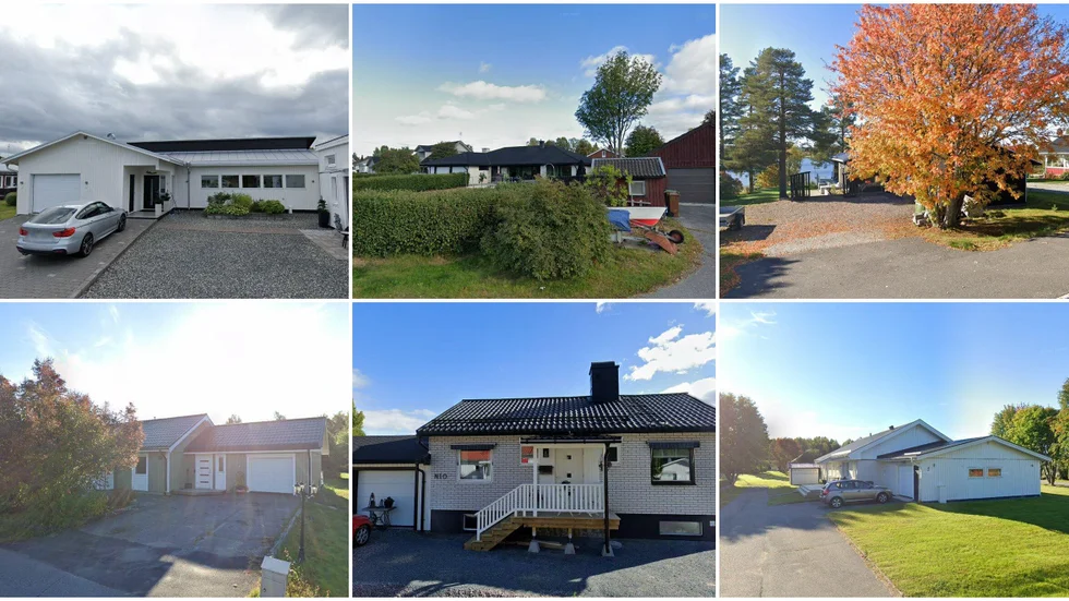 Movägen 5, Laxstigen 1, Blåsmarksvägen 142, Hambogatan 29, Ängsgatan 9 och Hambogatan 2