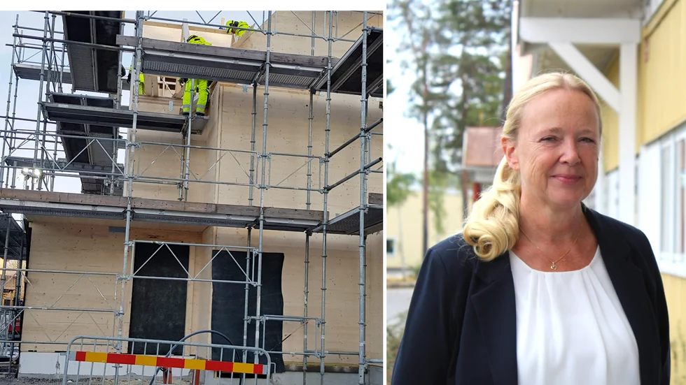 Antalet bygglov för bostäder i Västerviks kommun har minskat drastiskt de senaste åren. Enligt kommunens bygglovschef Maria Ström kan en anledning vara det ekonomiska läget.