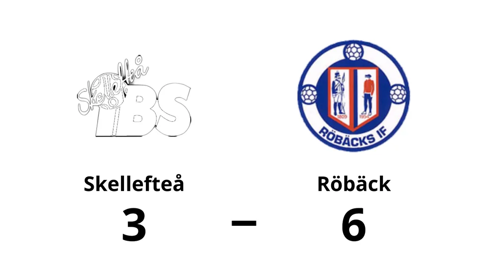 Skellefteå IBS förlorade mot Röbäcks IF
