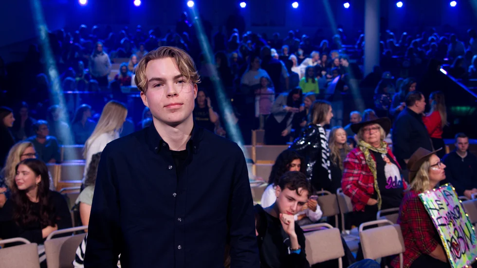 Adam Tekiel blev hyllad i direktsänd tv. "Det var en härlig känsla", säger han.