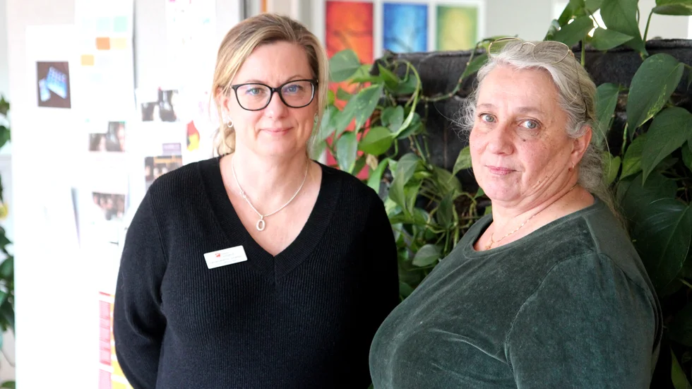  Hanna Sällström Jonasson, chef för vuxenutbildningen på Gotland har tillsammans med kuratorn Ulla-Maija Madison försökt förmedla en lugn och trygg känsla på vuxenutbildningen i Visby dagen efter masskjutningen i Örebro.