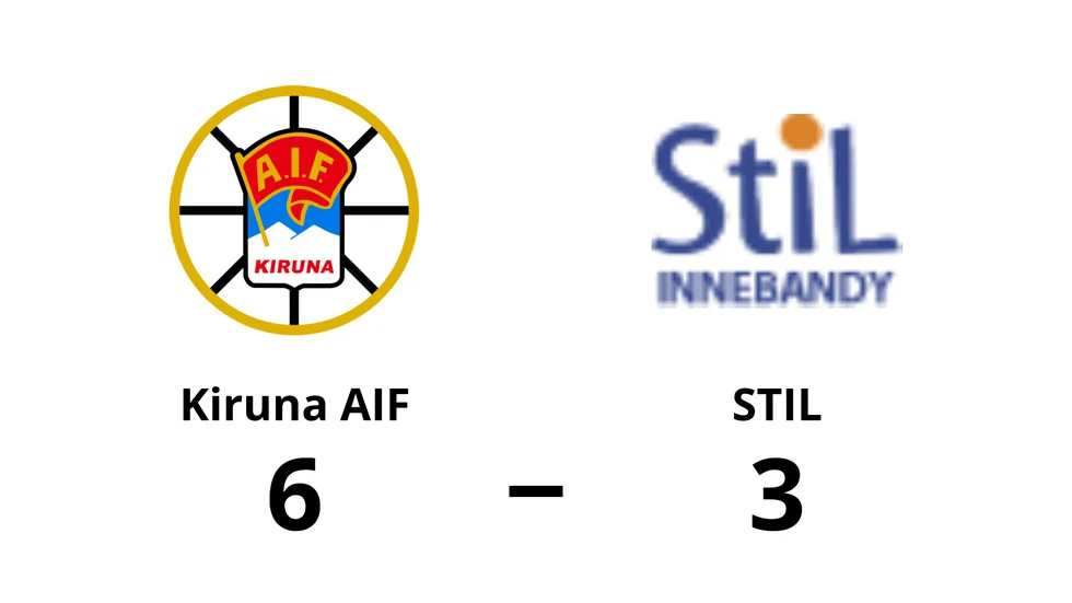 Kiruna AIF vann mot StiL Innebandy